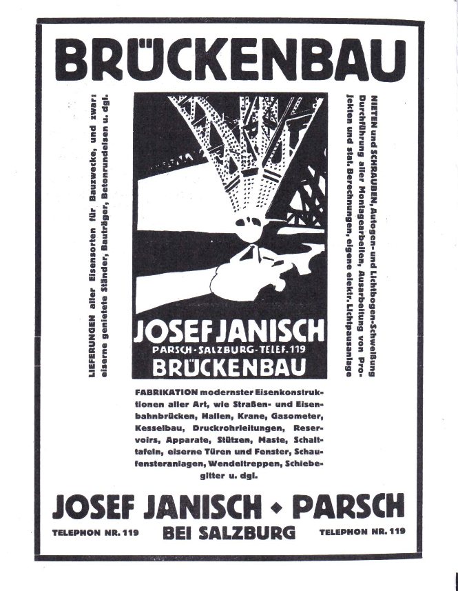 Telefonbuchanzeige Josef Janisch